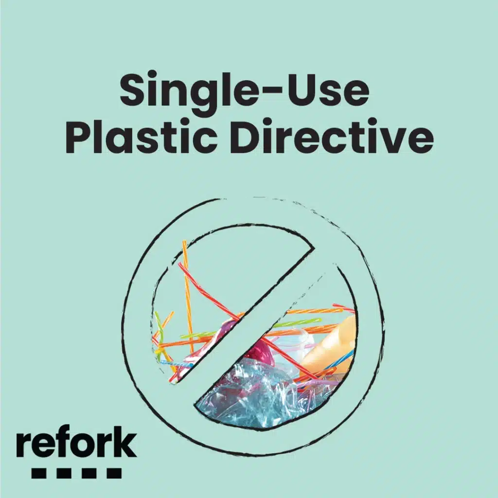 Directiva de plástico de un solo uso