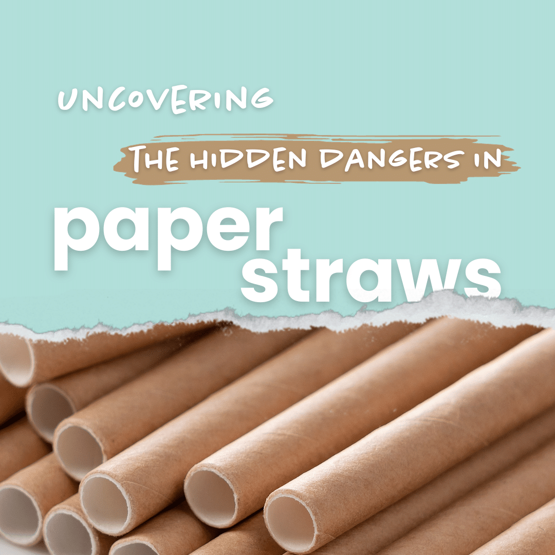 The title picture for article uncovering the hidden dangers of paper straws